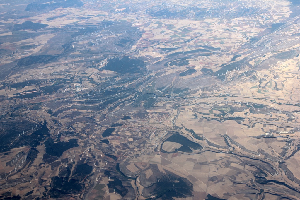 Agriculture and Wind Farms, Spain
